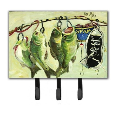 Carolines Treasures Carolines Treasures JMK1113TH68 Recession Food Fish Caught With Spam Leash & Key Holder JMK1113TH68